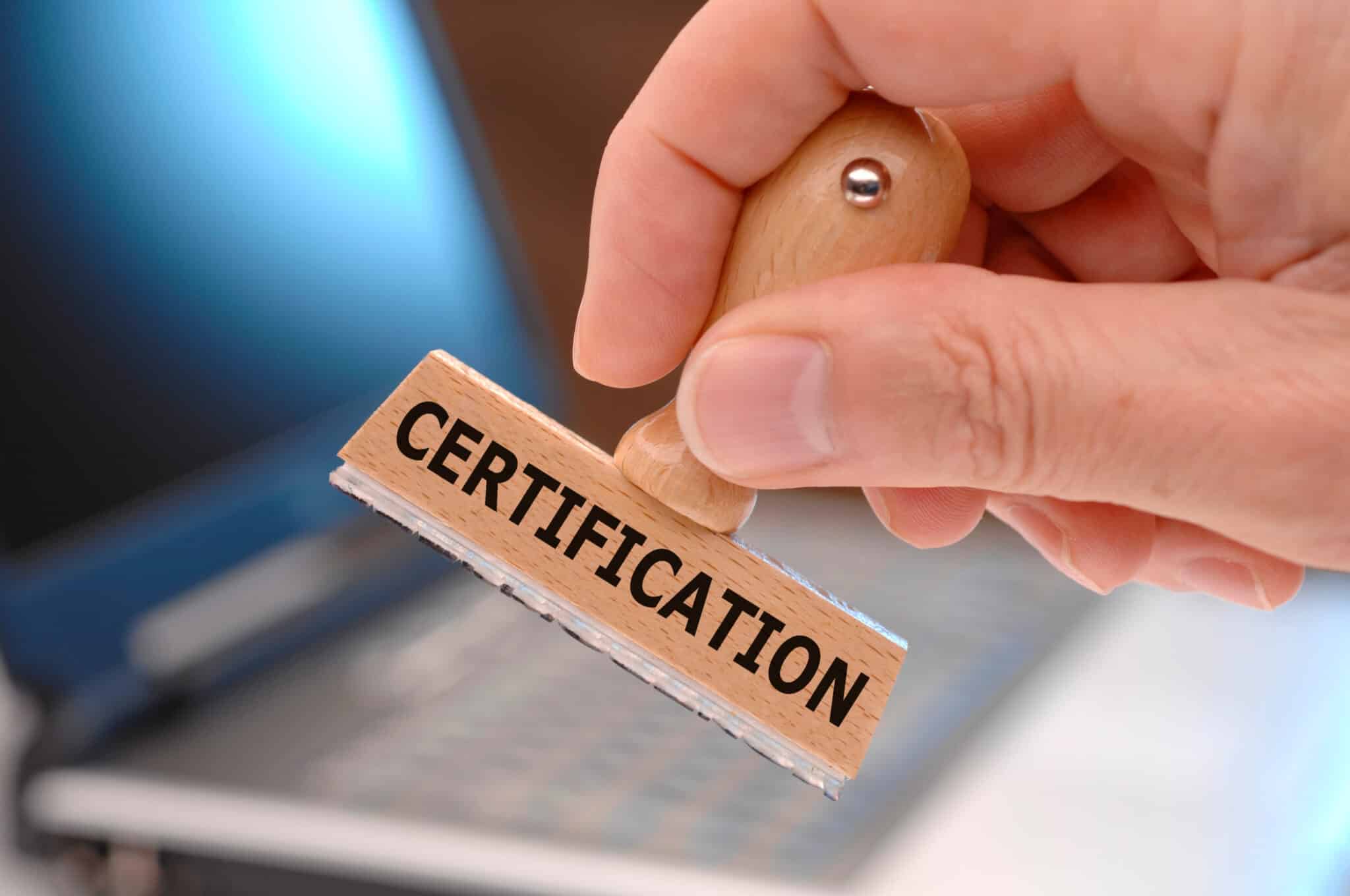 Certification iso certification ISO et le logiciel 1-One
