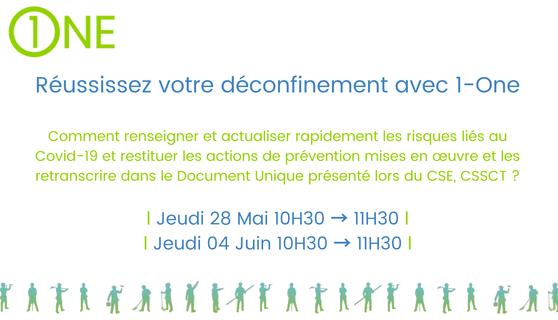 Webinaire déconfinement et gestion des risques professionnels